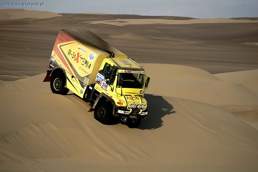 Walka o przetrwanie na 13 odcinku. Koniec przygody z Dakar 2013 dla R-Six Team