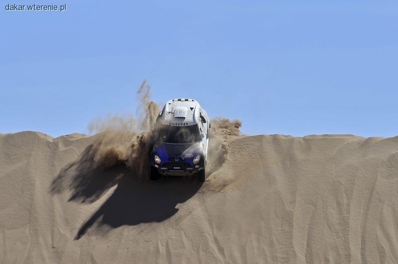 DAKAR 2015 - Etap 8 - samochody i ciężarówki