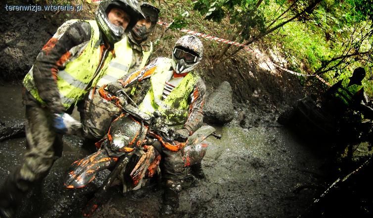 II Kociewski Rajd Enduromaniaka 2012 - czy motocykl nadaje się do błota?