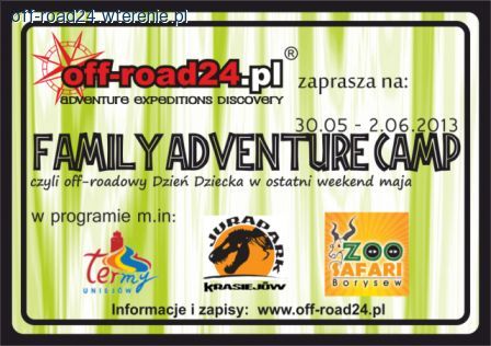 FAMILY ADVENTURE CAMP 2013