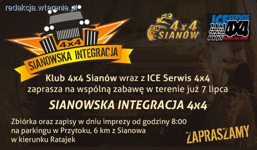 Sianowska integracja 4X4, 7.07.2012