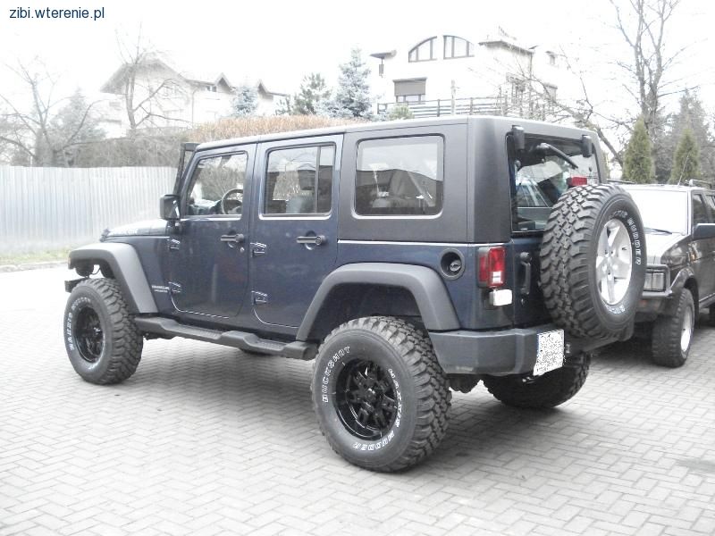 Jeep Wrangler JK Rubicon - modyfikacje off road