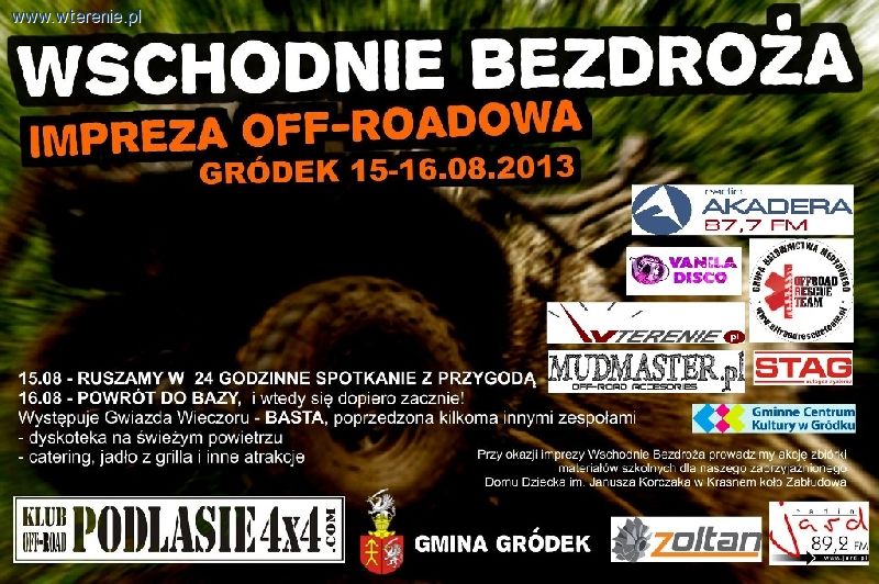 Wschodnie Bezdroża 3 - Gródek 15-16.08.2013