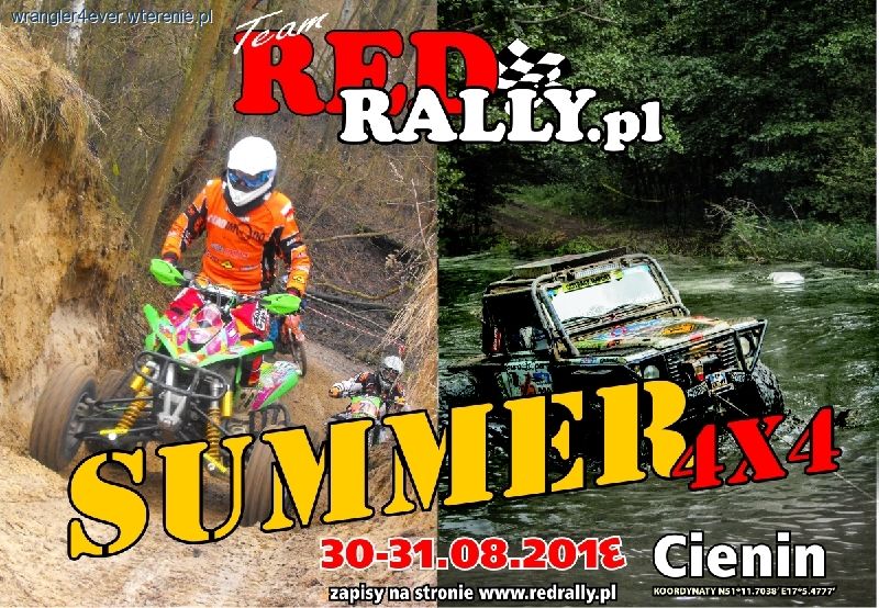 Red Rally Summer - Cienin 30-31 sierpnia 2013