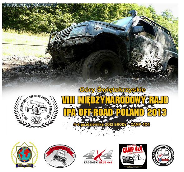 Zapowiedź Rajdu IPA Off Road 2013