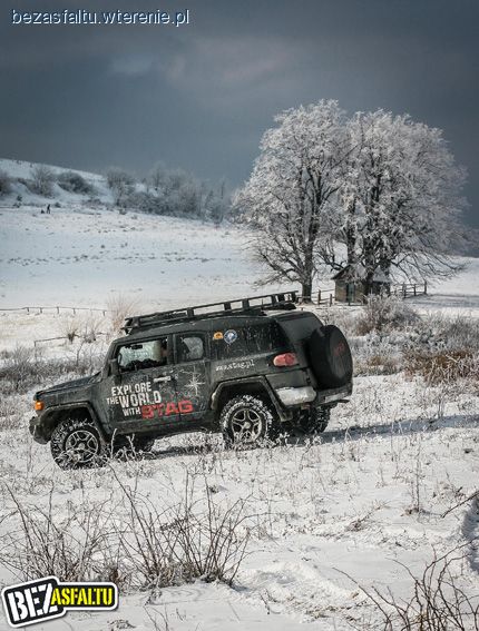 Kamanda STAG na Zakarpaciu - Zimowy Off-road na Ukrainie