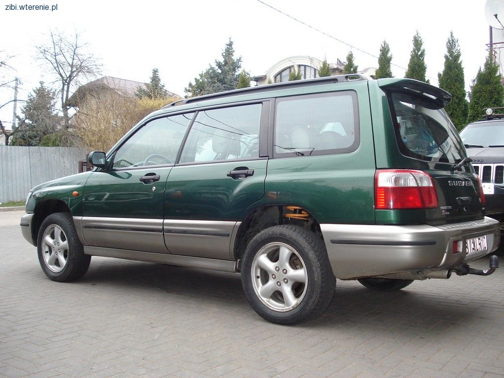 Subaru Forester - lift zawieszenia