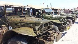 Oldtimery militarne w Darłowie - 2x3 4x4 6x6 8x8 - galeria