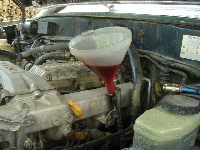 Wymiana oleju w automatycznej skrzyni biegów - Toyota