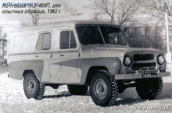 UAZ 469P - baza do budowy wyprawówki