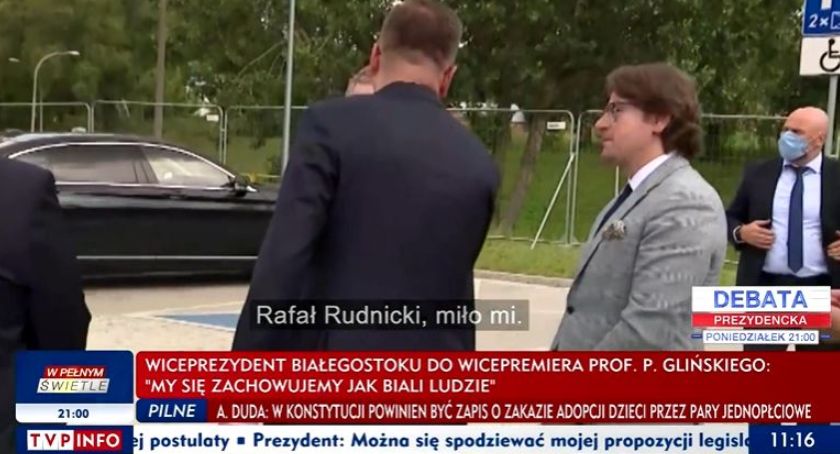 Rafał Rudnicki chciał błysnąć przed ministrem Glińskim, ale wyszło trochę rasistowsko