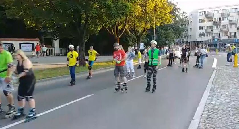Rolkarze znów wyjechali na wspólny przejazd ulicami Białegostoku