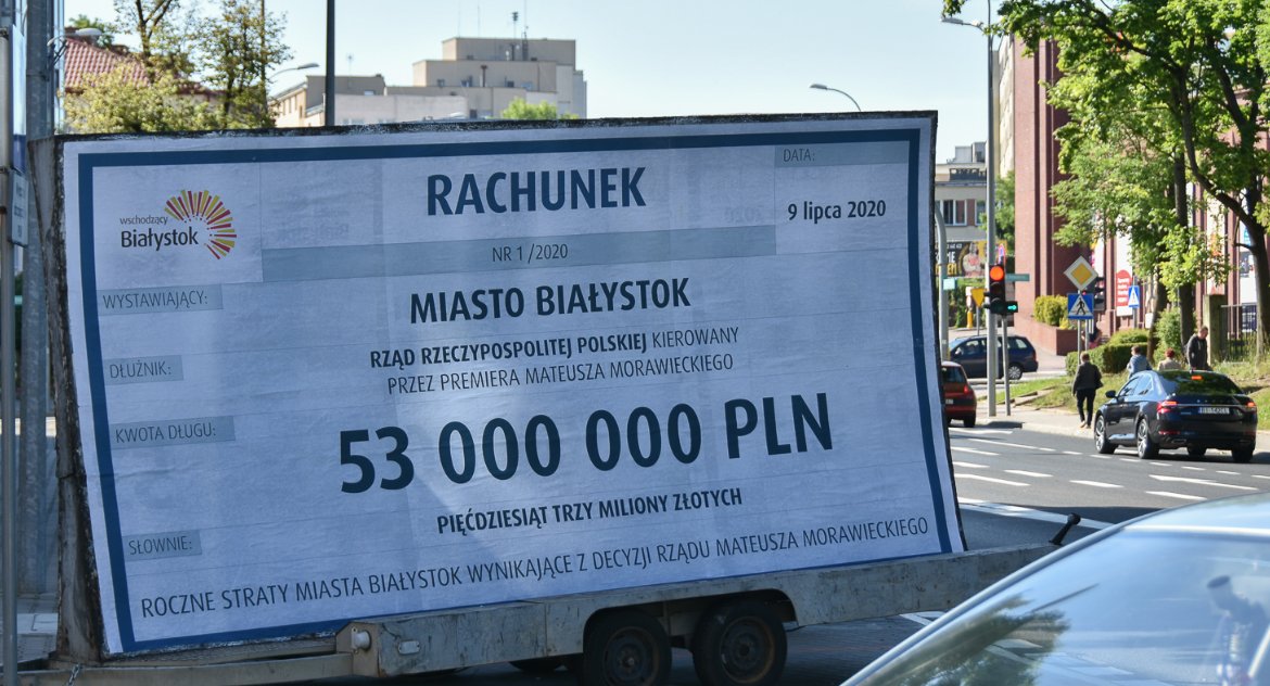 Rząd pomagał Miastu Białystok w walce z epidemią