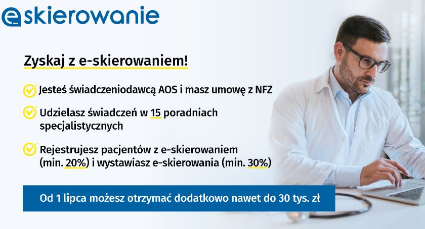 Lekarze mogą korzystać z nowoczesnych udogodnień