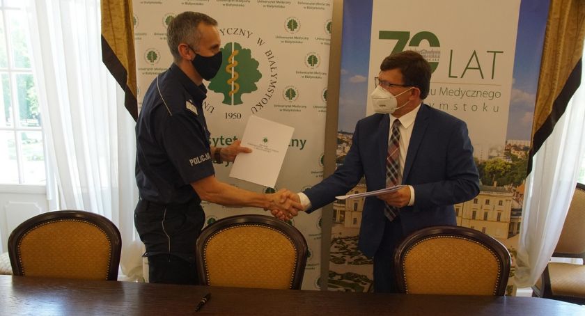 Policjanci będą współpracować z Uniwersytetem Medycznym w zakresie medycyny sądowej