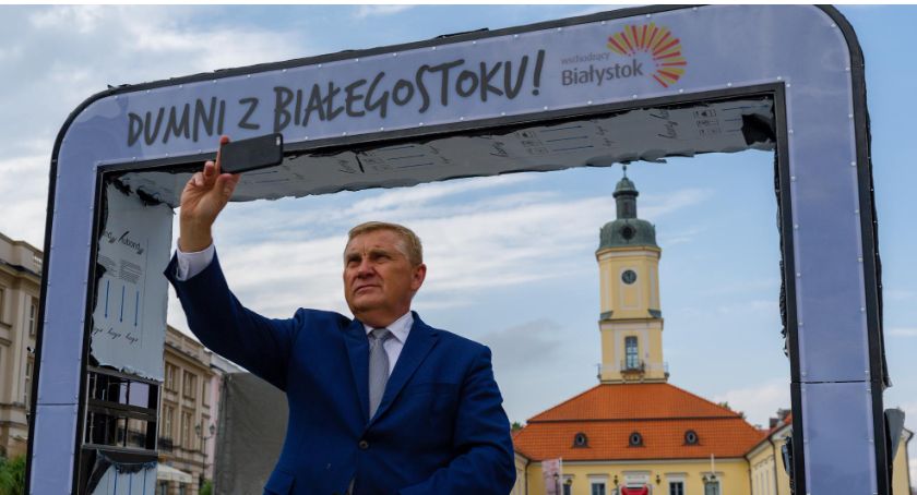 Białystok ma już przestać wschodzić. Prezydent chce zmiany logo