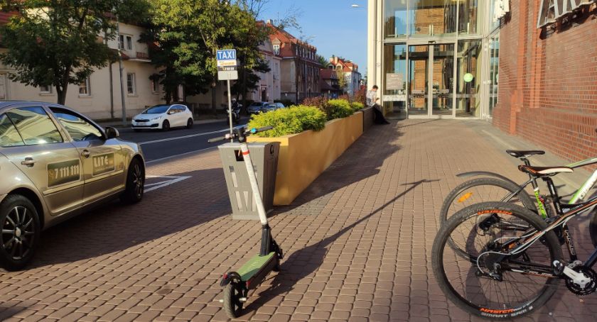 W Białymstoku mogą pojawić się koperty dla elektrycznych hulajnóg