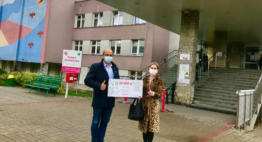 Szpital UDSK otrzymał pomoc od Santandera