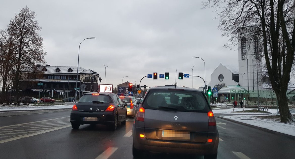 Na dwóch białostockich skrzyżowaniach będą zamontowane rejestratory przejazdu na czerwonym świetle