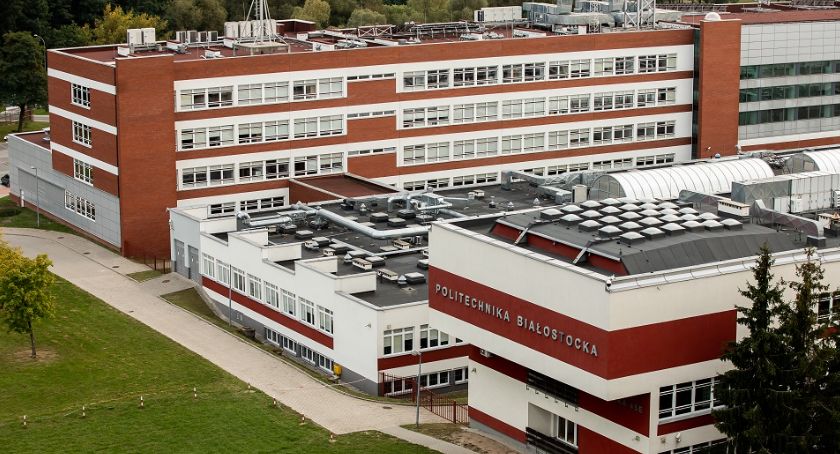 Bariery architektoniczne chce zlikwidować u siebie Politechnika Białostocka 