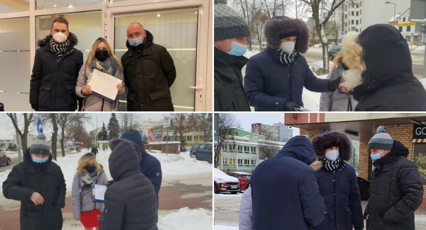 Białystok zasypany śniegiem, a syn prezydenta z Przewodniczącym Rady Miasta uprawiają propagandę polityczną