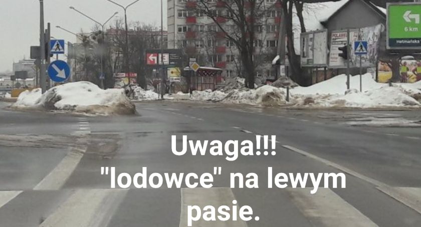 Kiedy śnieg padał było źle. Kiedy topi się też jest źle