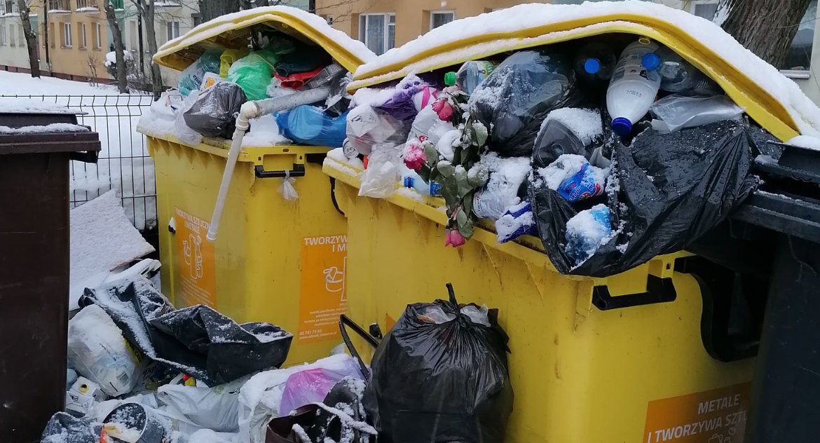 Jeśli nie utoniemy pod zwałami śniegu, to utoniemy pod śmieciami