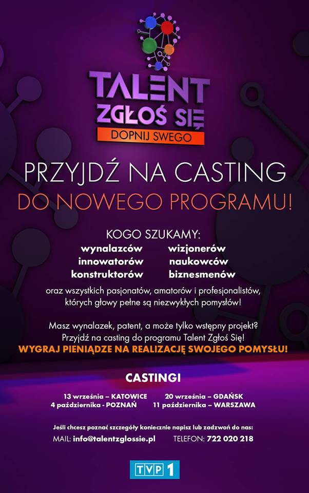 Masz talent? Zgłoś się!