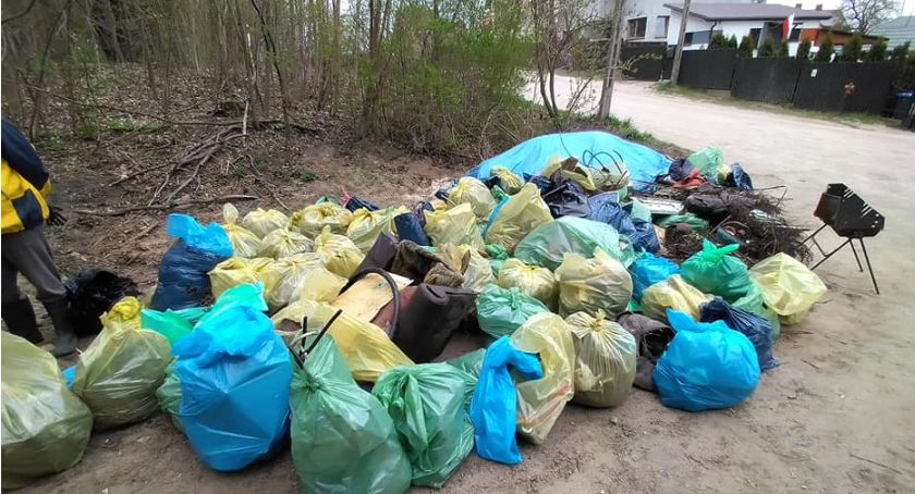Góry śmieci nie zawalają już Lasu Solnickiego 