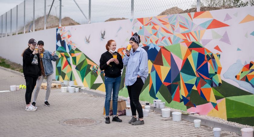 Nowy mural w Białymstoku. Pojawił się w Parku Accolade