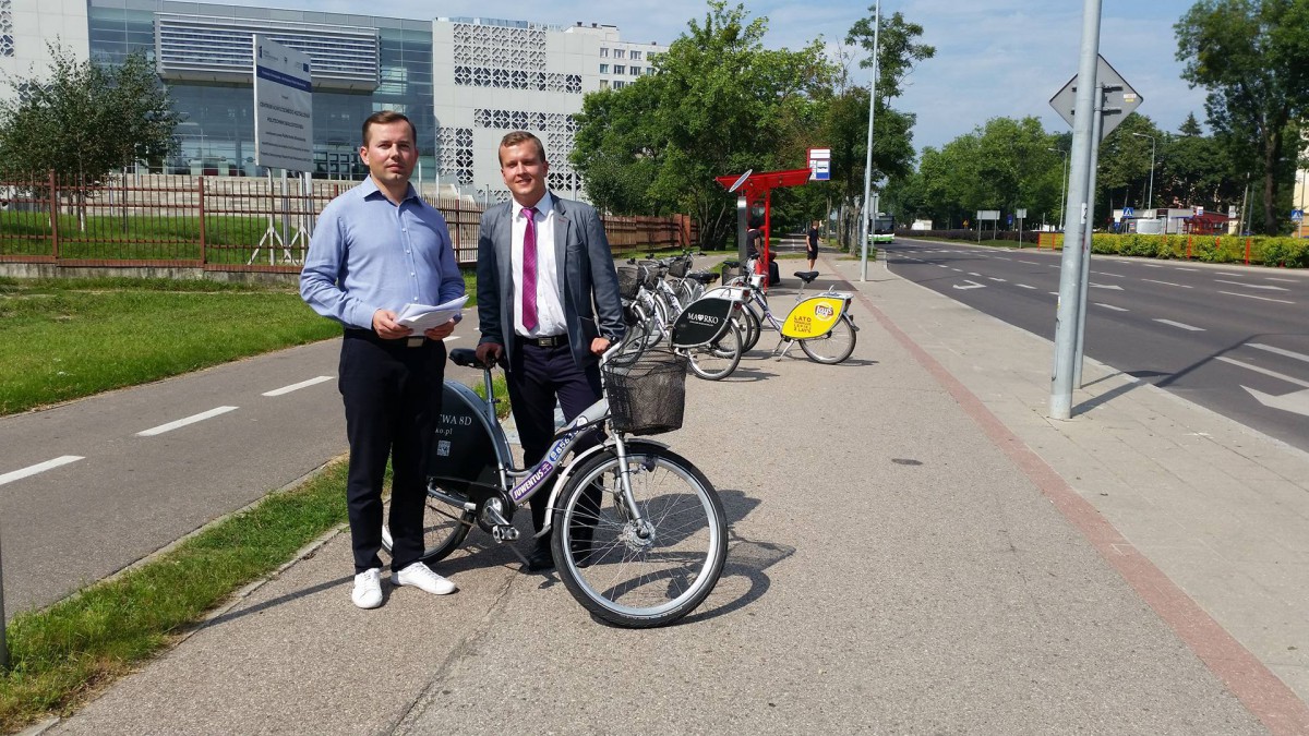 Radni PiS chcą więcej rowerów, więcej stacji i poszerzenia oferty BiKeRa