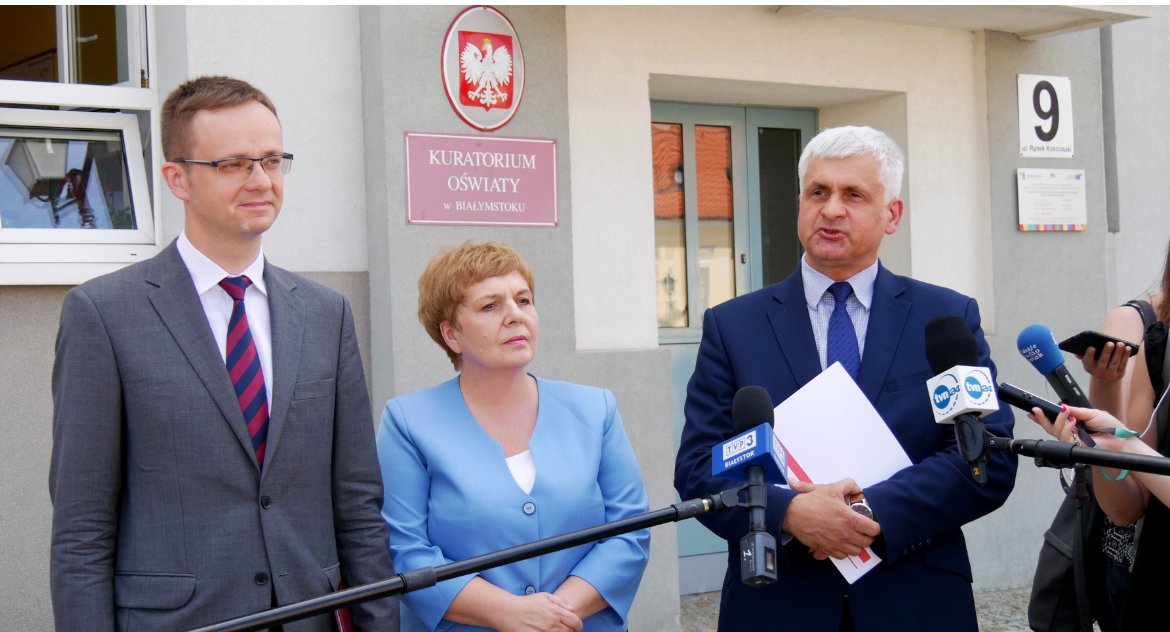 Wojewodowie i kurator do prezydenta Białegostoku: Remonty i modernizacje szkół są w gestii samorządu