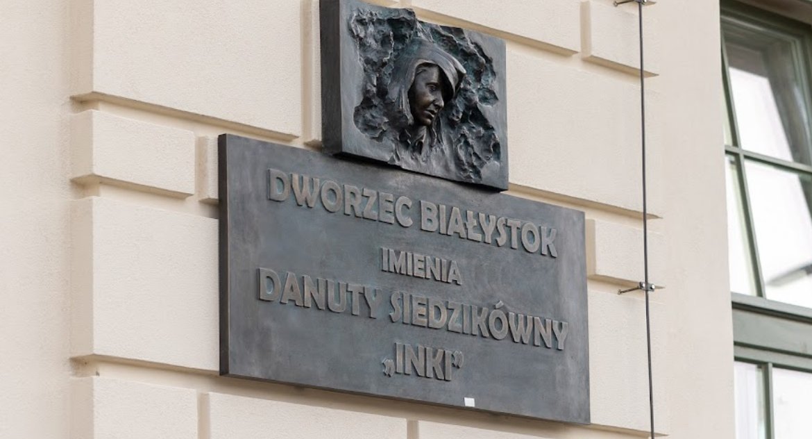Białostocki dworzec PKP ma patronkę. Została nią Danuta Siedzikówna „Inka”