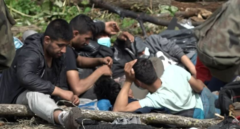 Imigranci pod Usnarzem Górnym dostają regularnie ciepłe posiłki