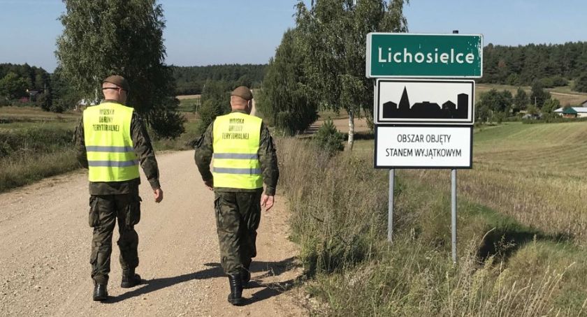 Terytorialsi intensywnie działają w obszarze stanu wyjątkowego 