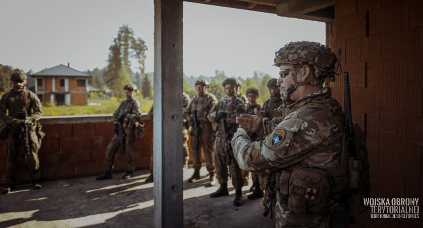 Podlascy Terytorialsi wspólnie z amerykańską Gwardią Narodową szkolili swoje umiejętności
