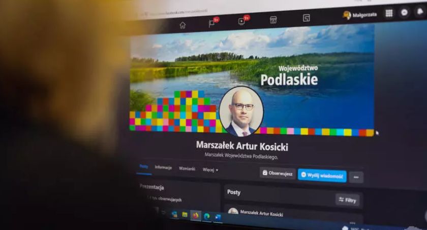 Ze wszystkich marszałków województw najpopularniejszy na Facebooku jest marszałek województwa podlaskiego