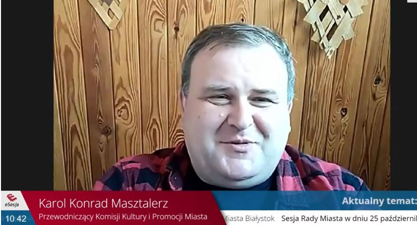 Komu służy radny Konrad Masztalerz? Jemu się wydaje, że Panu Bogu i Ojczyźnie. Tymczasem na ustach propaganda Łukaszenki