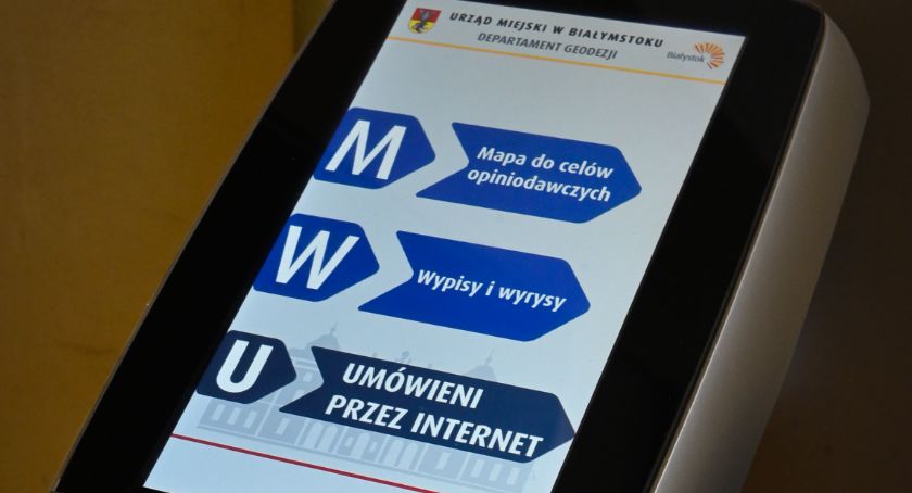 Do departamentu Geodezji w białostockim magistracie trzeba już umawiać się elektronicznie 