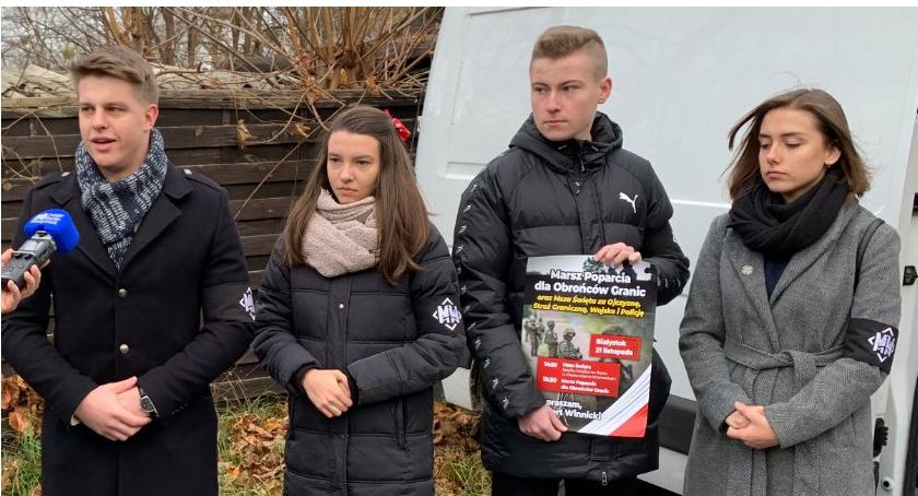 Wszechpolacy zrobili zbiórkę i kupili dary dla strzegących naszej granicy. Zebrali ponad 13 tys. zł