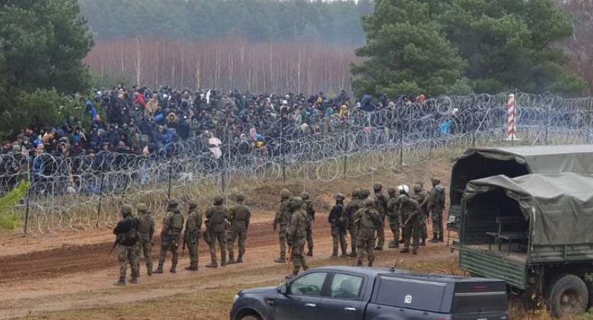 Migranci do zadań specjalnych są poszukiwani przez służby białoruskie
