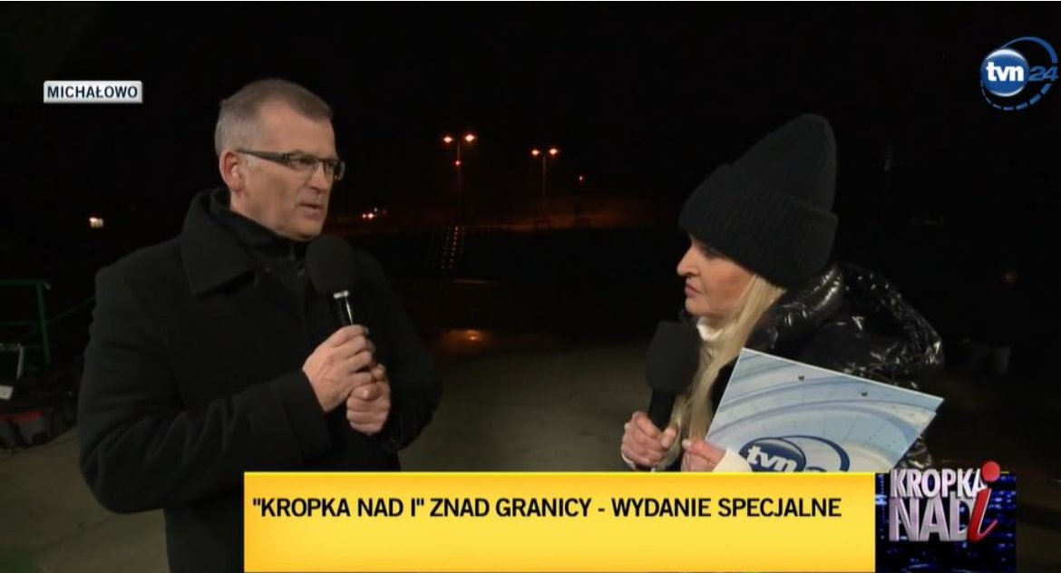 Michałowo stara się jeszcze podgrzewać zainteresowanie tematem migrantów