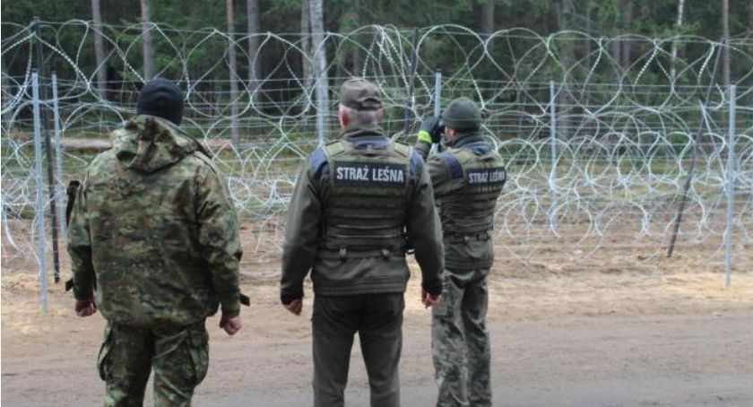 Straż Leśna ramię w ramię ze Strażą Graniczną pilnuje bezpieczeństwa granic Polski