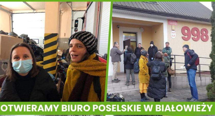 Dwie posłanki z biurem poselskim pojawiły się w Białowieży. Chcą pomagać straży granicznej i migrantom jednocześnie