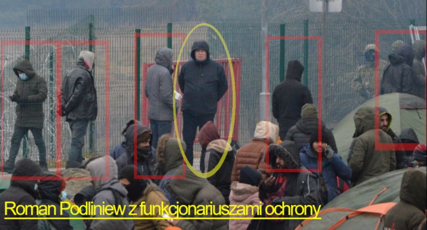 Całością lub częścią ataku migrantów pod Kuźnicą kierował białoruski generał Roman Podliniew