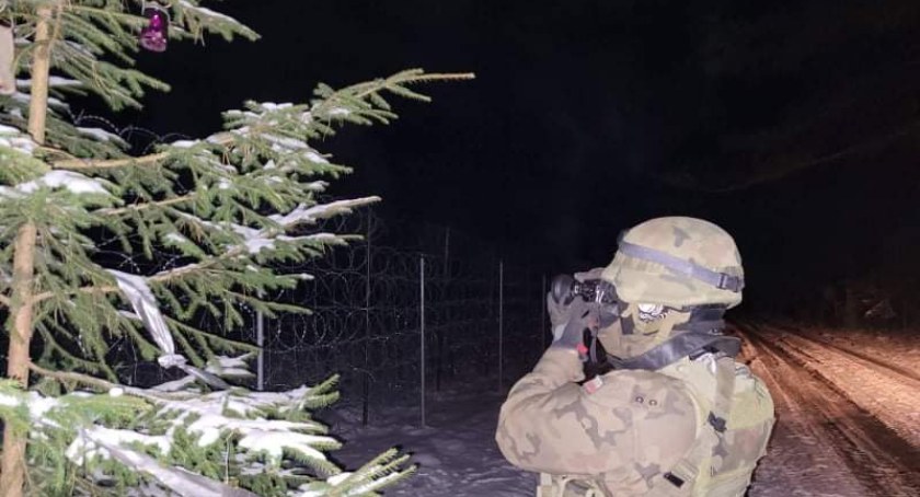 Święta Bożego Narodzenia na granicy upłynęły spokojnie