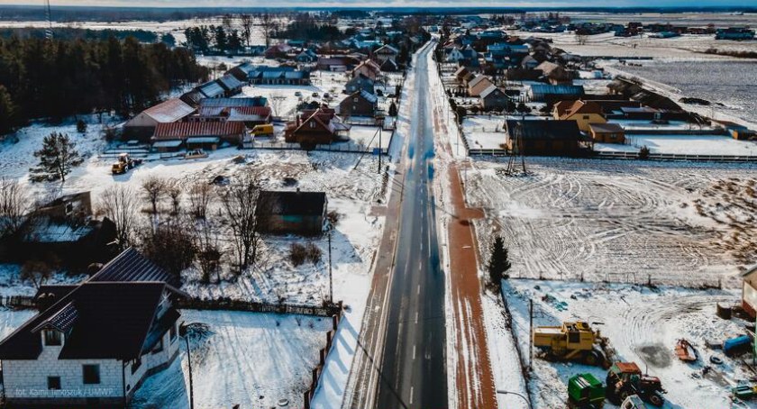 Trasa Piątnica Poduchowna - Osowiec Twierdza już z nowym odcinkiem oddanym do użytku kierowcom