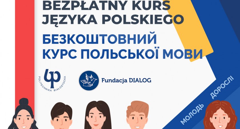 Na Politechnice Białostockiej ruszają kursy językowe dla uchodźców z Ukrainy