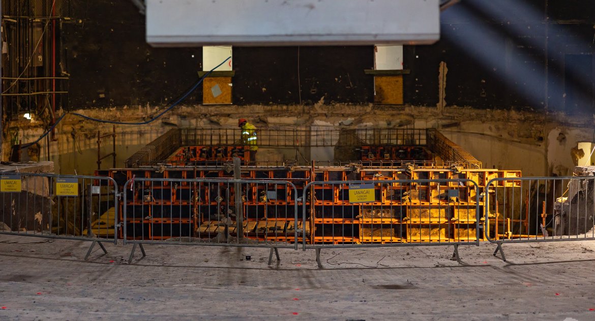 Teatr Dramatyczny zmienia się na naszych oczach. Trwa pierwszy tak poważny remont placówki