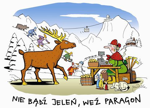 Nie bądź jeleń - weź paragon